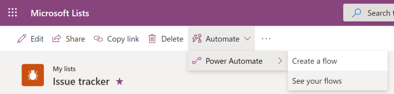 Take action based on value in Microsoft Lists column using Power ...