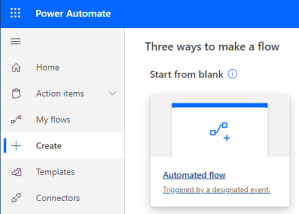 New automated Flow