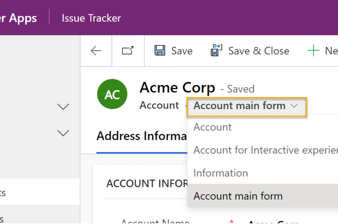 Get started with Dataverse&nbsp;Forms